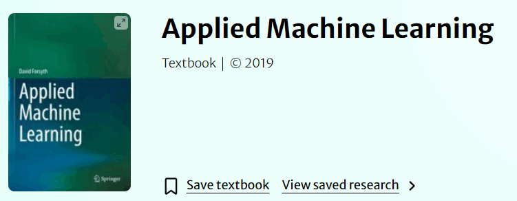 Pictures · Springer – Applied Machine Learning 2019