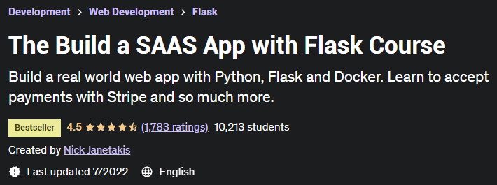 Pictures · Udemy — The Build a SAAS App with Flask Course 2022-7
