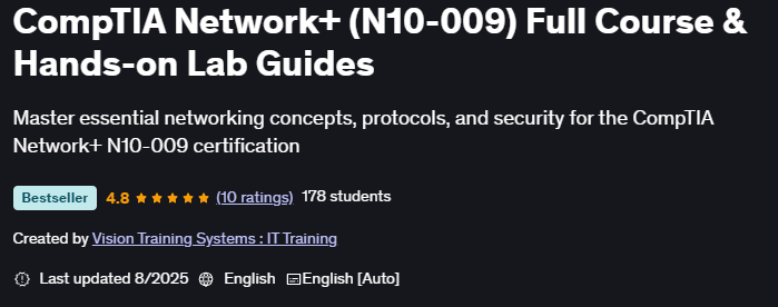 画像 · CompTIA ネットワーク+(N10)009) フルコース&ハンドオンラボガイド 2025-6