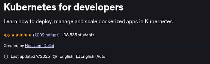 Pictures · Kubernetes for developers 2025-7