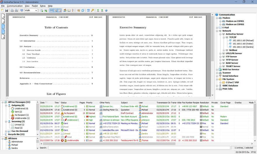 Pictures · ActiveFax Server 7.15 Build 0342 x86/x64