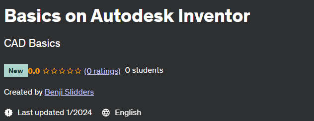 Pictures · Udemy — Basics on Autodesk Inventor 2024-5