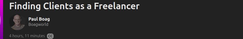 Pictures · Frontend Masters — Finding Clients as a Freelancer 2022-7