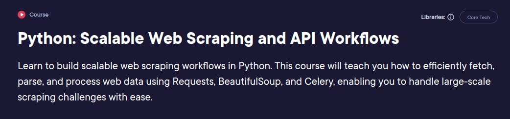 Pictures · Python: Scalable Web Scraping and API Workflows 2025-8