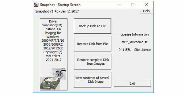 الصور · تحميل SnapShot 1.51.0.1869 + WinPE + المحمول