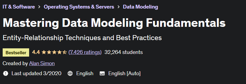 Pictures · Udemy — Mastering Data Modeling Fundamentals 2020-3