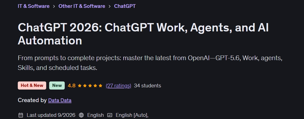 الصور · ChatGPT 2026: ChatGPT وكلاء العمل و AI الأتمتة 2026-9