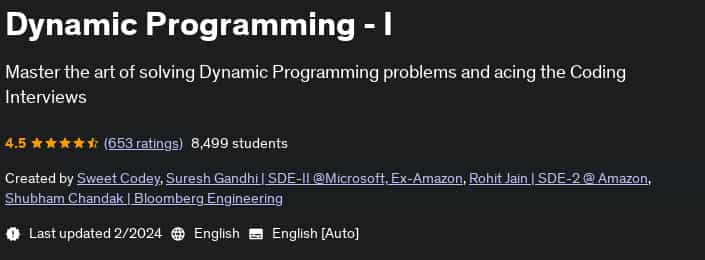 Pictures · Dynamic Programming – I 2024-2