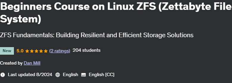 تصاویر · ابتدائی دورے پر Linux ZFS (Zettabyte فائل سسٹم) 2024-8