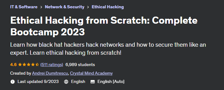 Pictures · Ethical Hacking from Scratch: Complete Bootcamp 2023 2022-5