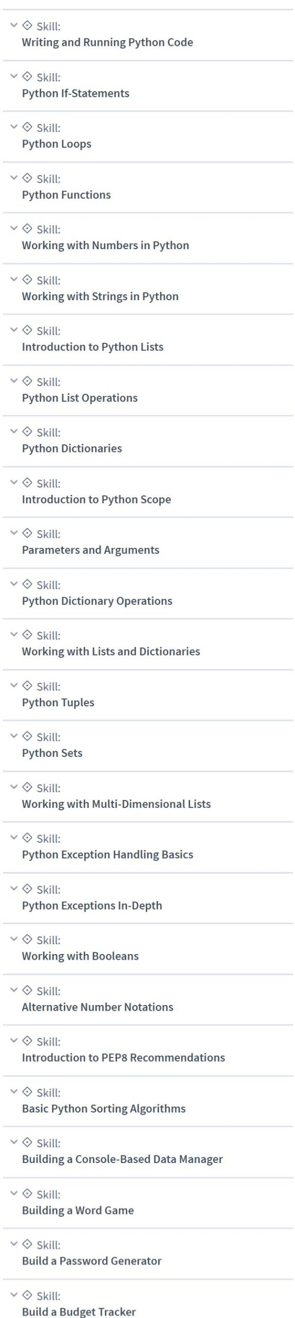 कोर्स के विषय · CBTNuggets – प्रमाणित प्रवेश स्तर Python प्रोग्रामर (PCEPTM) ऑनलाइन प्रशिक्षण 2024-10