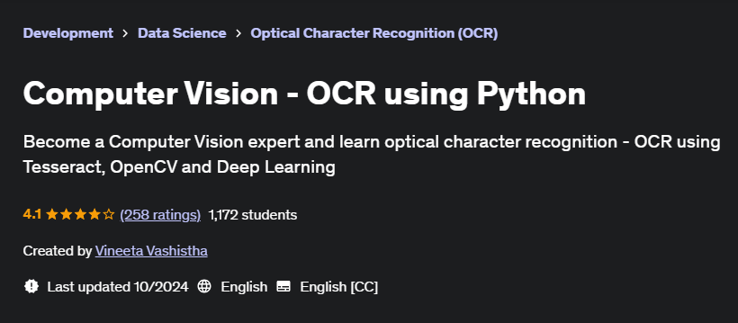 Pictures · Computer Vision – OCR using Python 2024-10