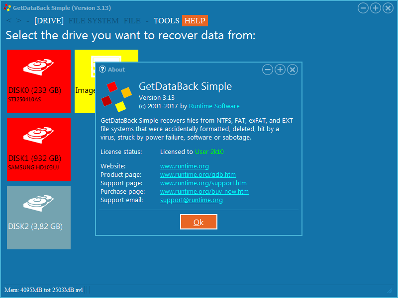 Pictures · Runtime GetDataBack Pro 5.76