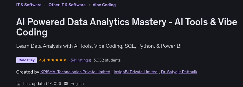 Pictures · AI Powered Data Analytics Mastery – AI Tools & Vibe Coding 2026-1