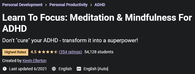 Pictures · Learn To Focus: Meditation & Mindfulness For ADHD 2021-6