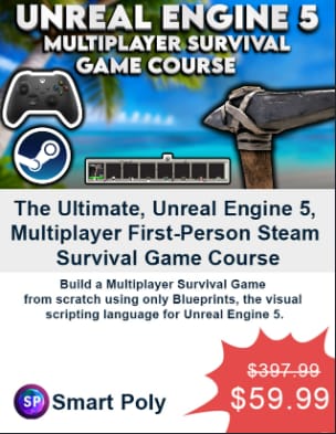 Pictures · Smartpoly – Unreal Engine 5 – Multiplayer Survival Game Course 2022-11