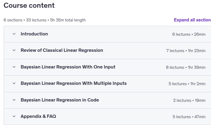 课程主题 · 数据科学:Bayesian Linear Regression Python 2025-11