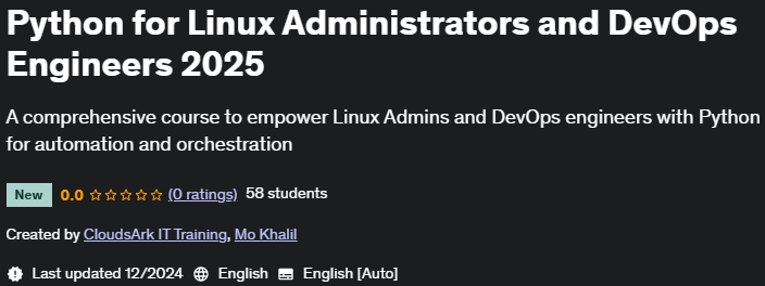 Pictures · Udemy — Python for Linux Administrators and DevOps Engineers 2024-11