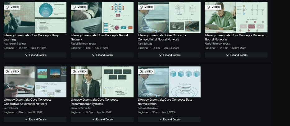 Course topics · Deep Learning Literacy 2022-5