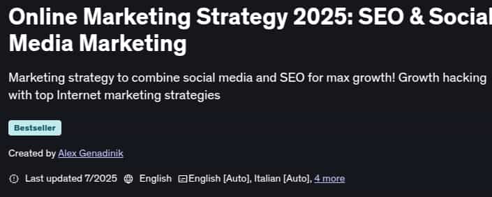Pictures · Udemy — Online Marketing Strategy 2025: SEO & Social Media Marketing 2025-7