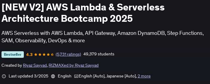Pictures · Udemy — [NEW V2] AWS Lambda & Serverless Architecture Bootcamp 2025 2025-3