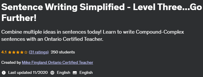 Pictures · Sentence Writing Simplified – Level Three…Go Further! 2020-11