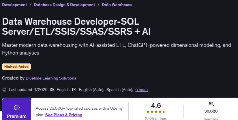 تصاویر · ڈیٹا اسٹوریج ڈویلپر -SQL سرور / ETL / SSIS / SSAS / SSRS + AI 2025-11