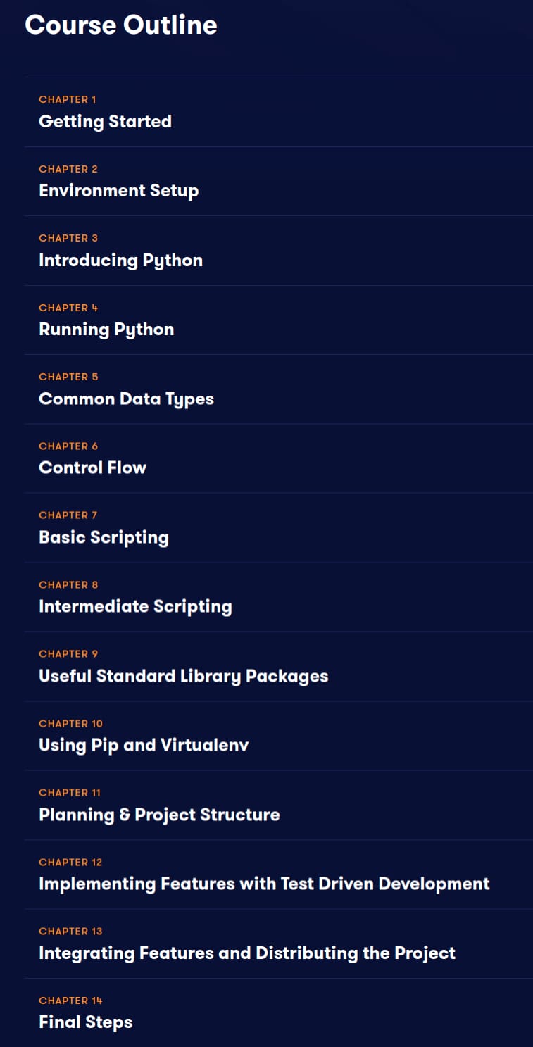 Course topics · Pluralsight — Python 3 Scripting for System Administrators 2025-1