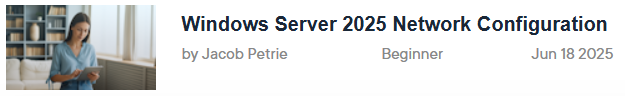 Pictures · Pluralsight — Windows Server 2025 Network Configuration 2025-6
