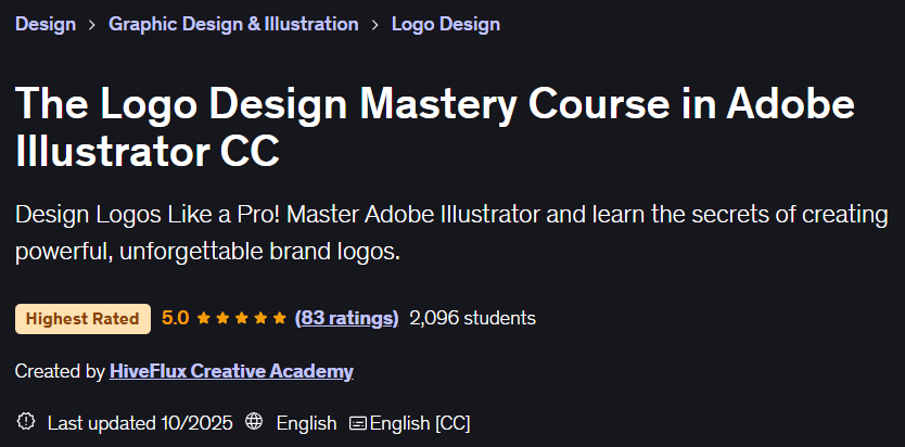 चित्र · लॉगो डिजाइन मास्टर कोर्स में Adobe Illustrator सीसी 2025-8
