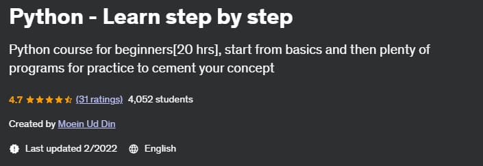 Pictures · Python – Learn step by step 2022-1