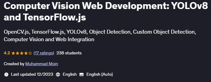 Pictures · Computer Vision Web Development: YOLOv8 and TensorFlow.js 2023-12