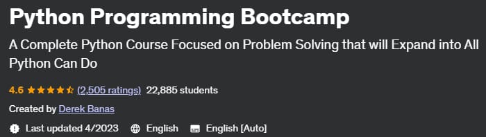 Pictures · Python Programming Bootcamp 2023-4