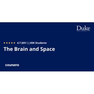 Coursera — The Brain and Space 2025-3