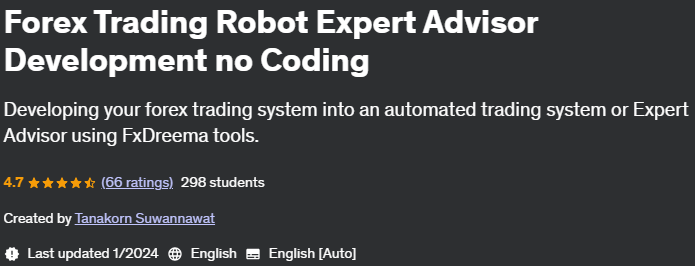 Pictures · Udemy — Forex Trading Robot Expert Advisor Development no Coding 2023-5