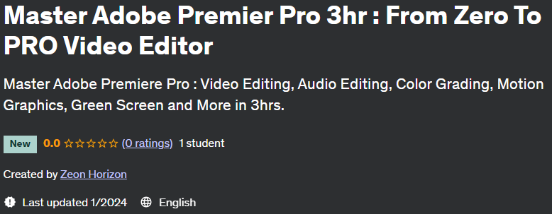 Pictures · Udemy — Master Adobe Premier Pro 3hr : From Zero To PRO Video Editor 2024-1