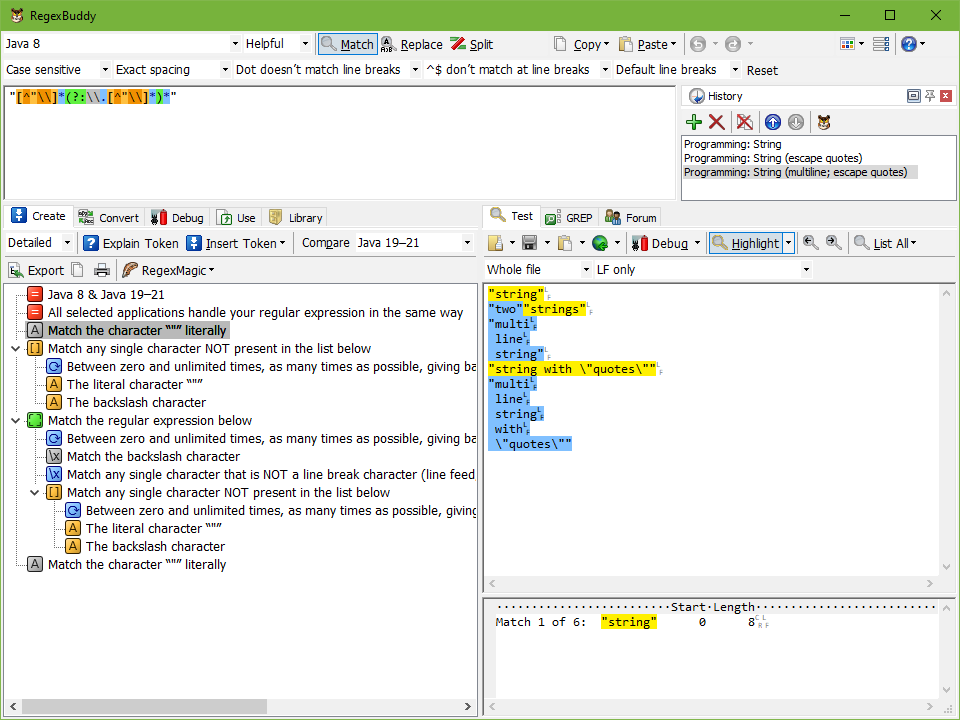 Pictures · RegexBuddy 4.14.3 Retail