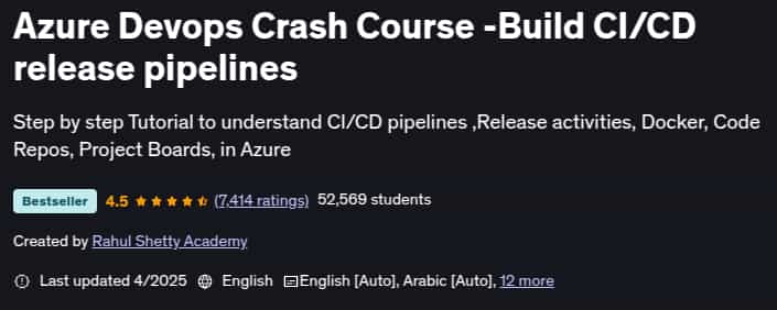 Pictures · Azure Devops Crash Course -Build CI/CD release pipelines 2025-4