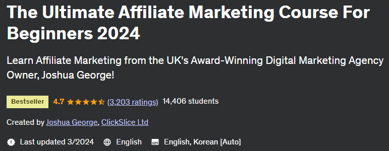 Pictures · Udemy — The Ultimate Affiliate Marketing Course For Beginners 2024 2024-1