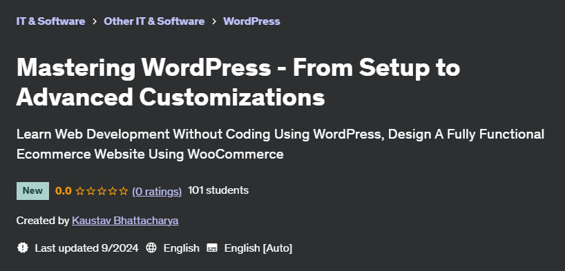 Pictures · Mastering WordPress – From Setup to Advanced Customizations 2024-9