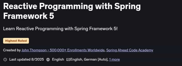 Pictures · Reactive Programming with Spring Framework 5 2025-8