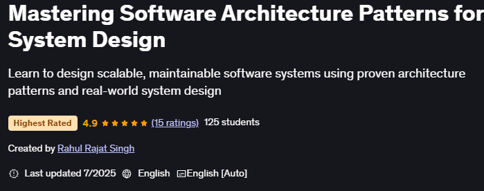 Pictures · Mastering Software Architecture Patterns for System Design 2025-7
