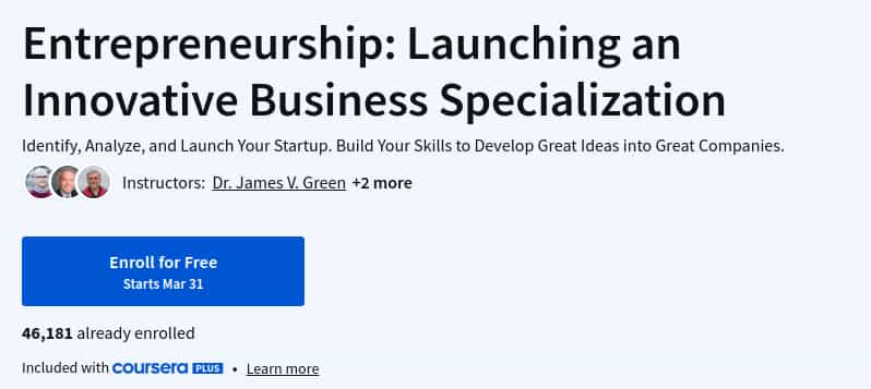 Pictures · Coursera — Entrepreneurship: Launching an Innovative Business Specialization 2025-3