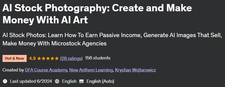 Pictures · Udemy — AI Stock Photography: Create and Make Money With AI Art 2024-6