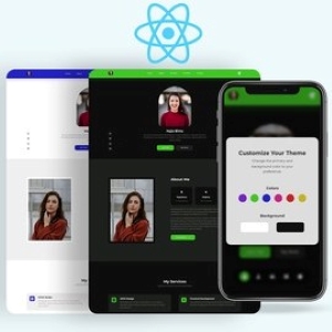 Udemy — React JS Portfolio Website with Theme Customization 2022-11