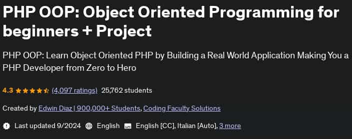 Pictures · Udemy — PHP OOP: Object Oriented Programming for beginners + Project 2024-9