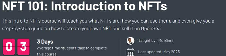 Pictures · ZeroToMastery – NFT 101: Introduction to NFTs 2025-4