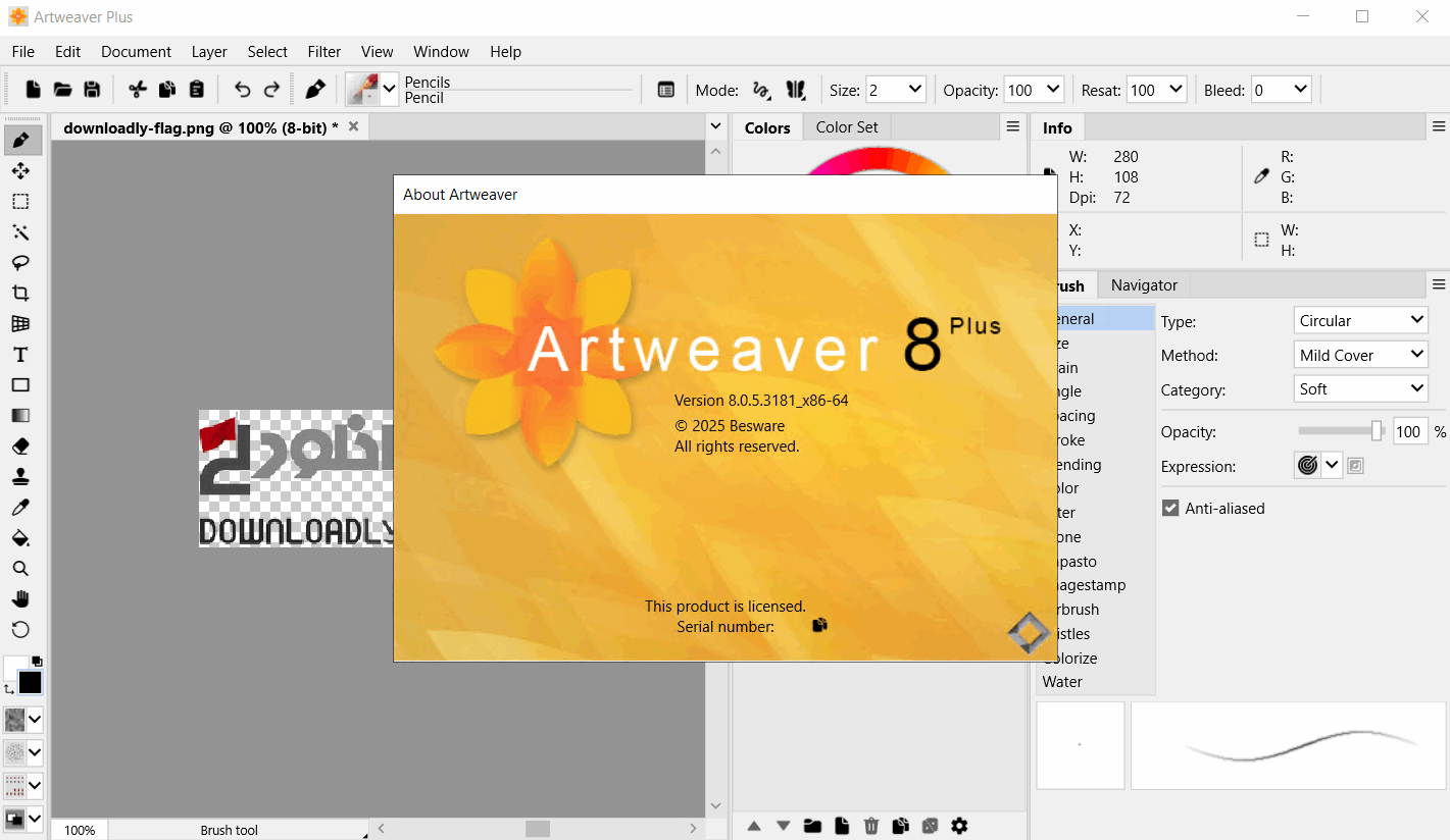 Bilder · Artweaver Plus 8.1.0.3438