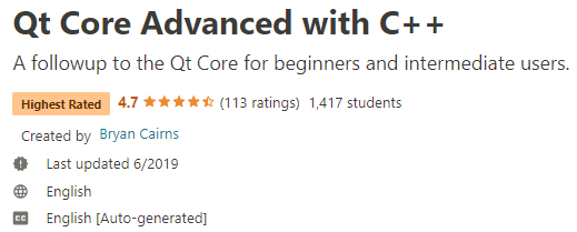 Pictures · Udemy — Qt Core Advanced with C++ 2019-6