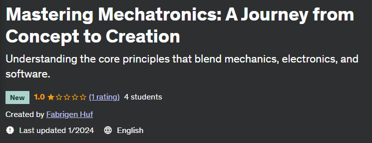 Pictures · Mastering Mechatronics: A Journey from Concept to Creation 2023-12